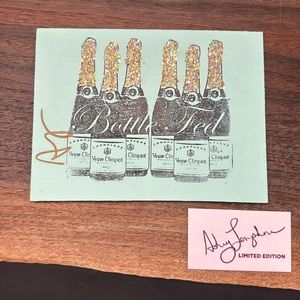 Autographed Ashley Longshore Art “Bottle Fed”
